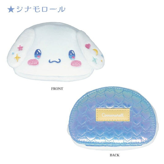 [CINNAMOROLL] "Sanrio Stars Boa" Mirror Pouch - Rosey’s Kawaii Shop