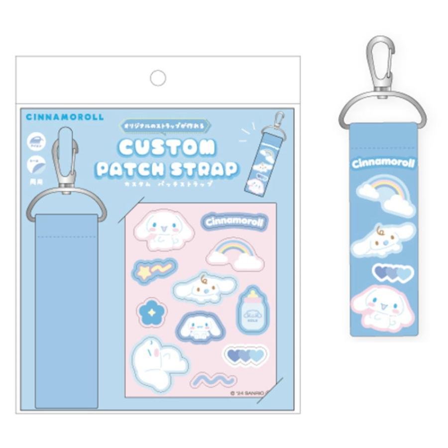 [CINNAMOROLL] "Sanrio Strap & Patch Sticker" Set - Rosey’s Kawaii Shop