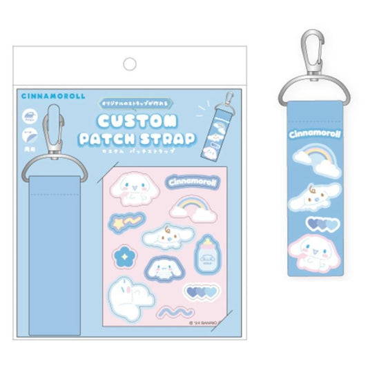 [CINNAMOROLL] "Sanrio Strap & Patch Sticker" Set - Rosey’s Kawaii Shop