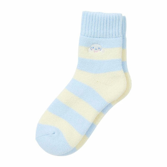 [CINNAMOROLL] "Sanrio Striped Warm" Socks - Rosey’s Kawaii Shop