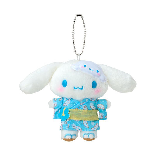 [CINNAMOROLL] "Sanrio Summer Festival" Plush Keychain - Rosey’s Kawaii Shop