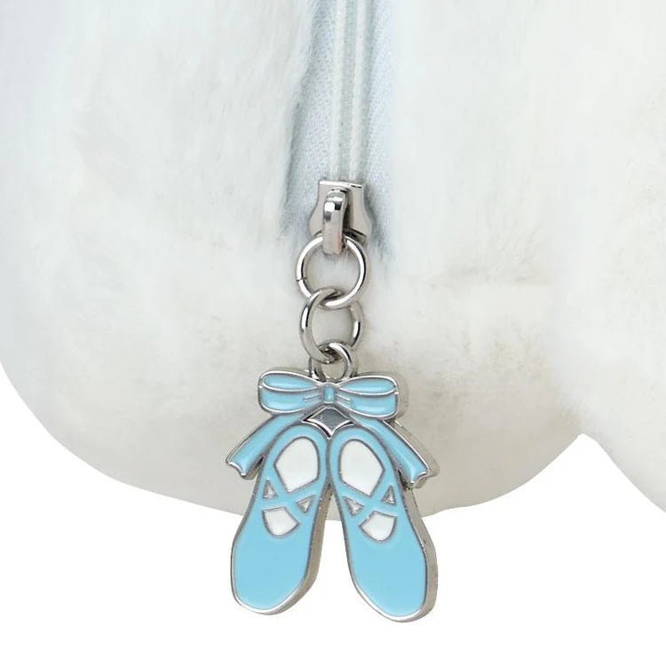 [CINNAMOROLL] "Sanrio White Cat Ballerina" Pouch - Rosey’s Kawaii Shop
