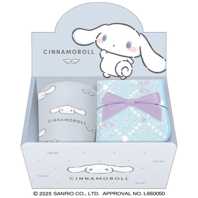 [CINNAMOROLL / Simply Mode] "Sanrio Mug & Towel" Gift Set - Rosey’s Kawaii Shop