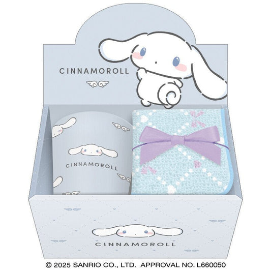 [CINNAMOROLL / Simply Mode] "Sanrio Mug & Towel" Gift Set - Rosey’s Kawaii Shop