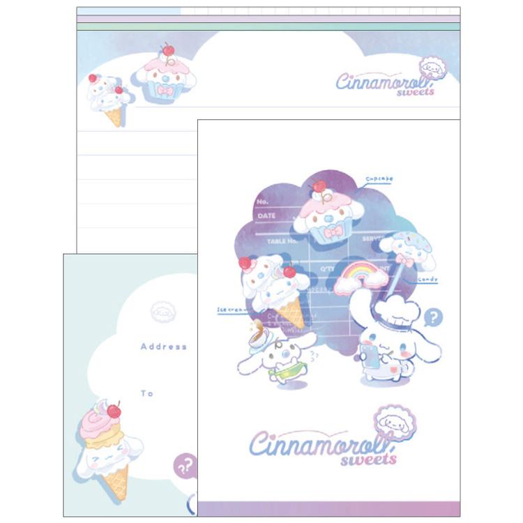 "Cinnamoroll Sweets" Letter Set - Rosey’s Kawaii Shop