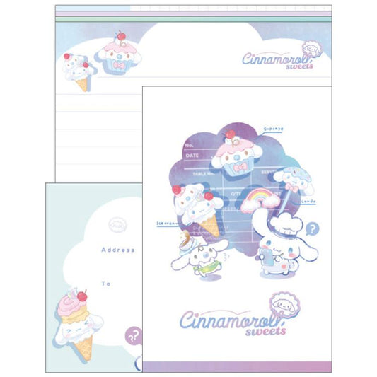 "Cinnamoroll Sweets" Letter Set - Rosey’s Kawaii Shop