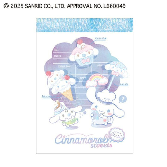 "Cinnamoroll Sweets" Mini Memo - Rosey’s Kawaii Shop
