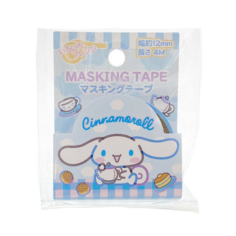 [CINNAMOROLL / TEA] "Sanrio Characters" Masking Tape - Rosey’s Kawaii Shop