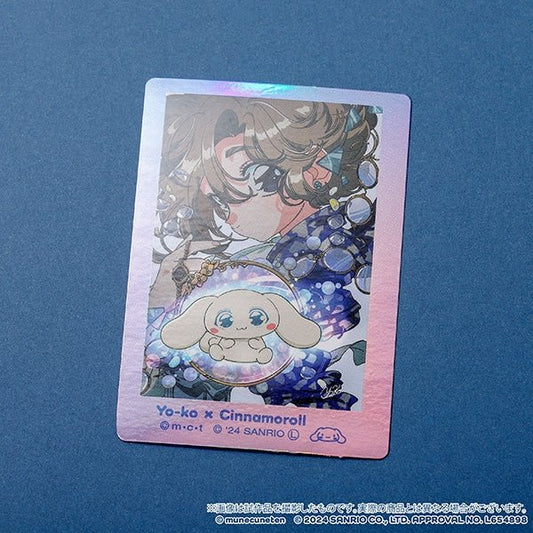 [CINNAMOROLL x YO - KO] "Munekyunten x Sanrio" Sticker - Rosey’s Kawaii Shop