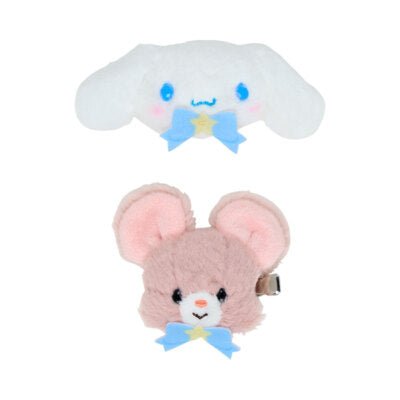 [CINNAMOROLL] "Yoshitoku Retro Toy x Sanrio" Hair Clip Set - Rosey’s Kawaii Shop
