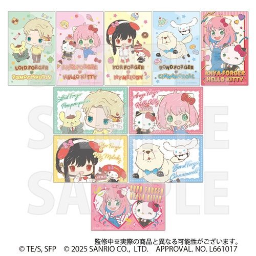 [CLEAR CARD] "SPY x FAMILY x Sanrio" Blind Bag - Rosey’s Kawaii Shop