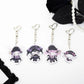 [COGIMYUN] LIMITED "LAFARY x Sanrio Tokimeki Magic Nocturne" Keychain - Rosey’s Kawaii Shop