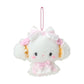 [COGIMYUN] "Sanrio White Frill" Plush Keychain - Rosey’s Kawaii Shop
