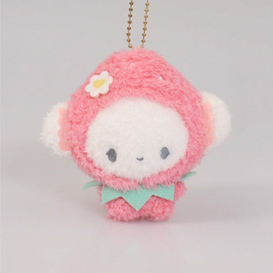 [COGIMYUN STRAWBERRY] "Ichigo Shinbun 50th Anniversary x Munyugurumi Patio POPUP STORE" Plush Keychain - Rosey’s Kawaii Shop