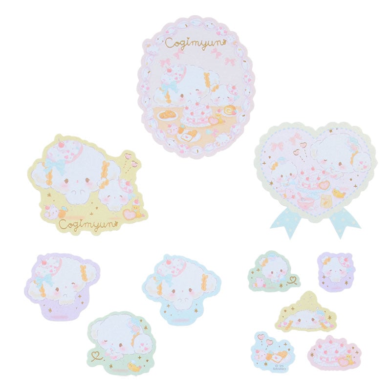 "Cogimyun Sweets Party" Stickers Set - Rosey’s Kawaii Shop