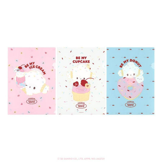 "Cogimyun x Etoile et Griotte" Clear File Set - Rosey’s Kawaii Shop