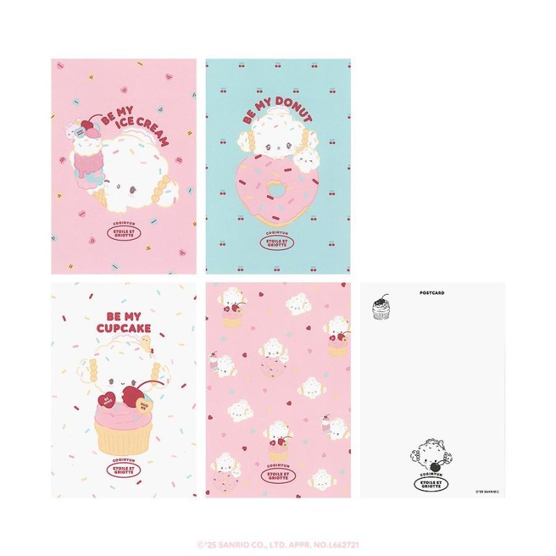 "Cogimyun x Etoile et Griotte" Postcard Set - Rosey’s Kawaii Shop