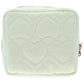 [HELLO KITTY / STRAWBERRY] "Sanrio Strawberry & Cherry Cake" Quilted Pouch