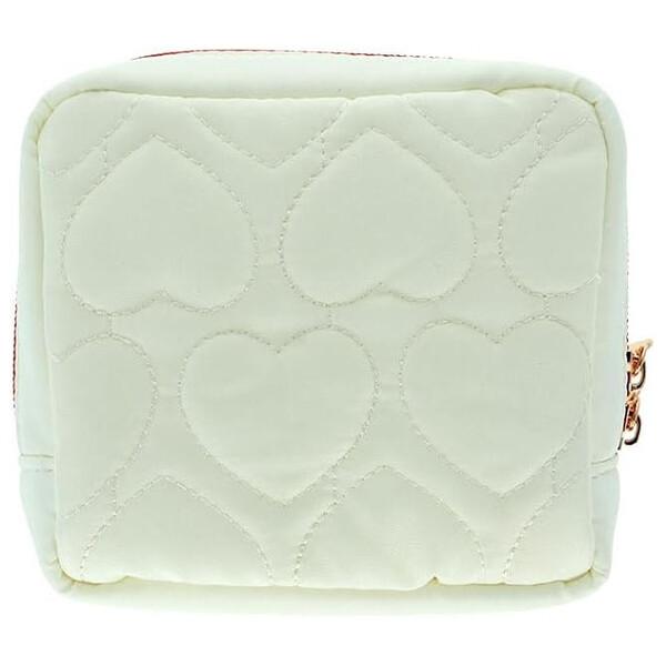 [HELLO KITTY / STRAWBERRY] "Sanrio Strawberry & Cherry Cake" Quilted Pouch