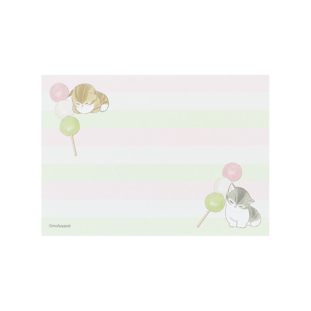 [DANGO] "Mofusand Japanese Snacks" Mini Memo - Rosey’s Kawaii Shop
