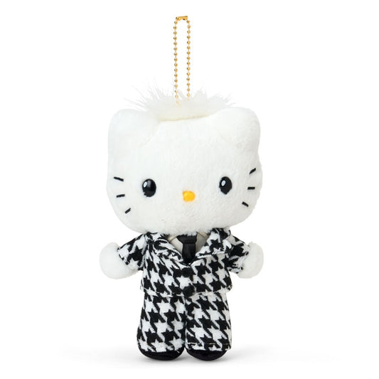 [DEAR DANIEL] "Hello Kitty Monochrome Girly Twin Coordinate" Plush Keychain - Rosey’s Kawaii Shop