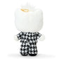 [DEAR DANIEL] "Hello Kitty Monochrome Girly Twin Coordinate" Plush Keychain - Rosey’s Kawaii Shop