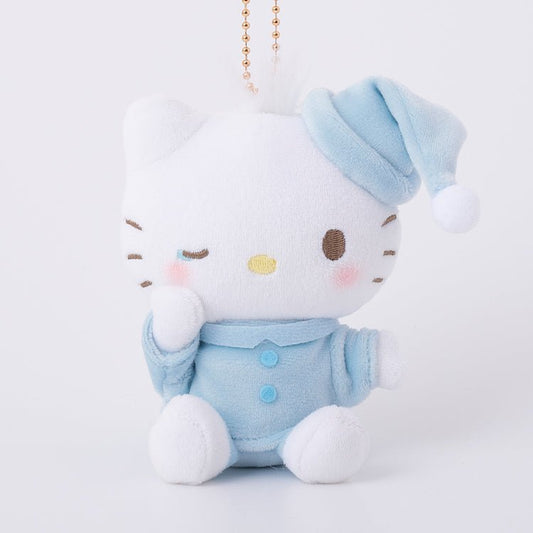 [DEAR DANIEL] "Sanrio Pajama Party Munyugurumi" Plush Keychain - Rosey’s Kawaii Shop