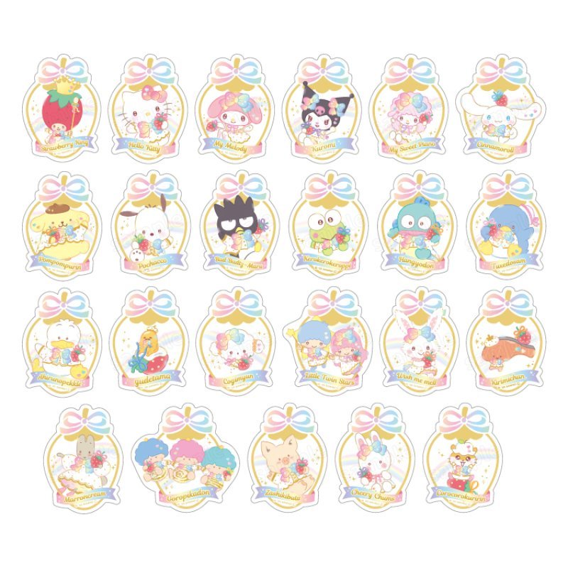 [DIE CUT STICKER] "Ichigo Shinbun 50th Anniversary x Munyugurumi Patio POPUP STORE" Blind Bag - Rosey’s Kawaii Shop