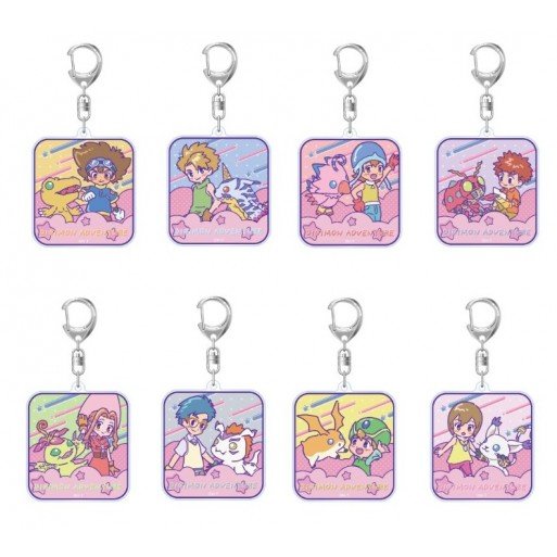 "Digimon Adventure RETRO POP" Keychain - Rosey’s Kawaii Shop