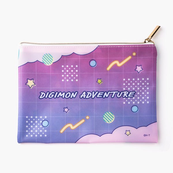 "Digimon Adventure RETRO POP" PVC Clear Pouch - Rosey’s Kawaii Shop