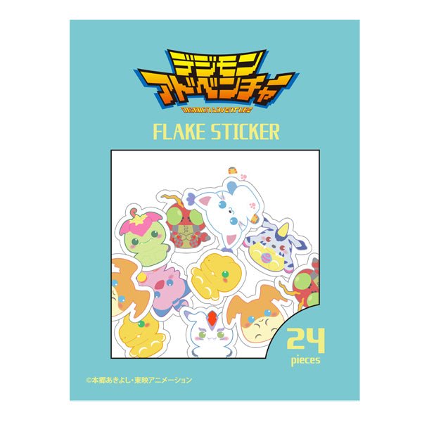 "Digimon Adventure RETRO POP" Sticker Flakes - Rosey’s Kawaii Shop