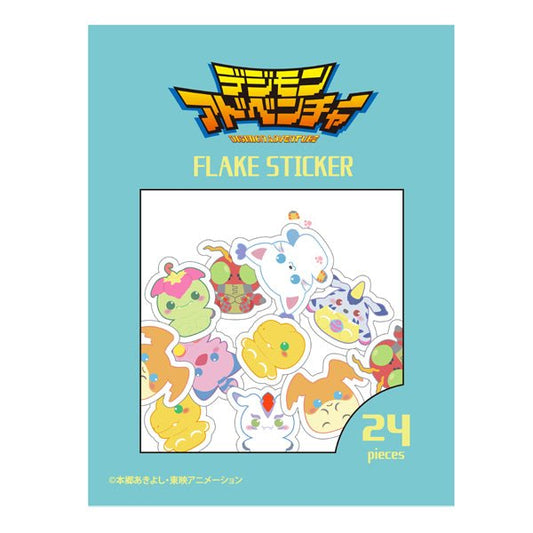 "Digimon Adventure RETRO POP" Sticker Flakes - Rosey’s Kawaii Shop