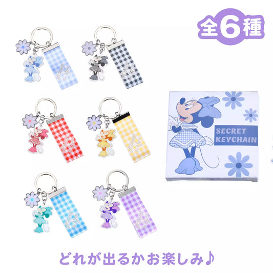 "Disney Minnie Margaret Heart Pounding Keychain" Blind Box - Rosey’s Kawaii Shop