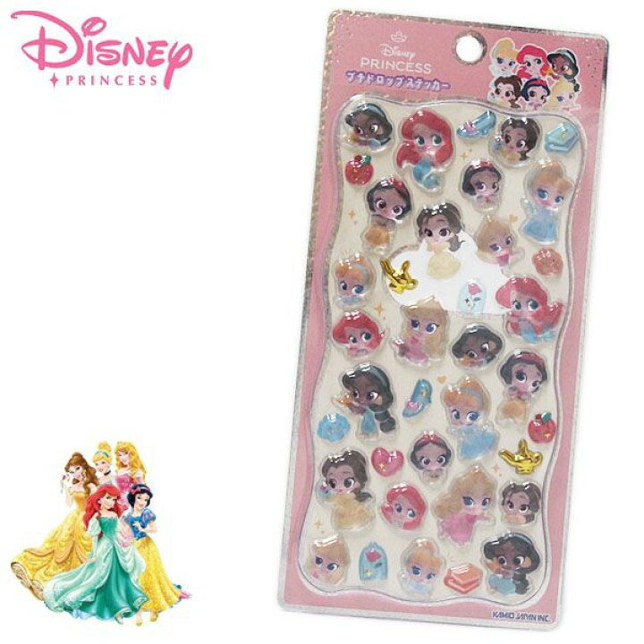 [DISNEY PRINCESS] "Petit Drop Stickers" - Rosey’s Kawaii Shop