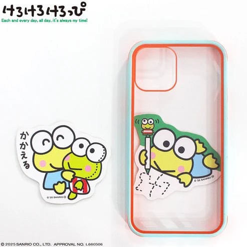 [DRAWING] "Thankyoumart x Keroppi" Die - Cut Sticker - Rosey’s Kawaii Shop