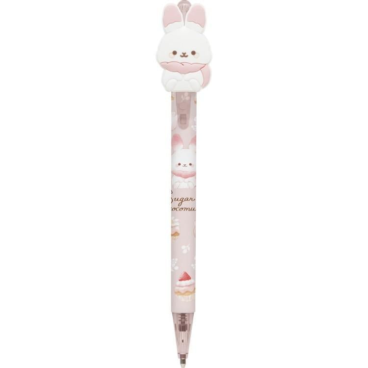 [DUST PINK] "Sugarcocomuu" Mechanical Pencil with Mascot - Rosey’s Kawaii Shop