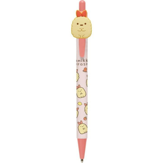 [EBI FURAI / RED] "Sumikko Gurashi" Ballpoint Pen with Mascot - Rosey’s Kawaii Shop
