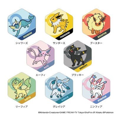 [EEVEELUTIONS] "Pokemon Honeycomb" BIG Magnet - Rosey’s Kawaii Shop