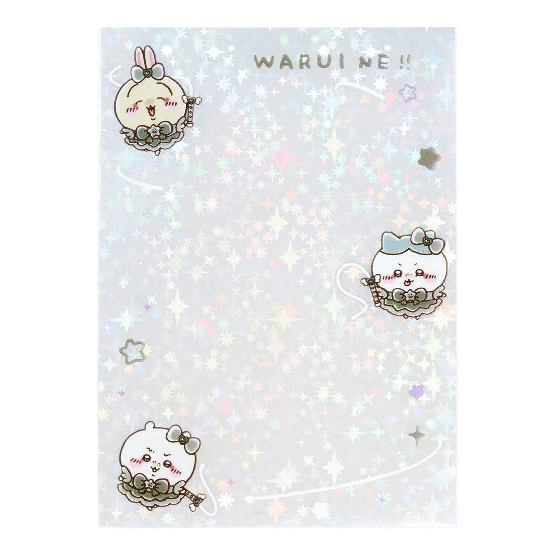 [EVIL GROUP] "Magical Chiikawa" Sparkling Photo Sleeve - Rosey’s Kawaii Shop