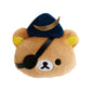 [EYE PATCH RILAKKUMA / Sendai] LIMITED "Rilakkuma Store Manager" Plush Badge - Rosey’s Kawaii Shop