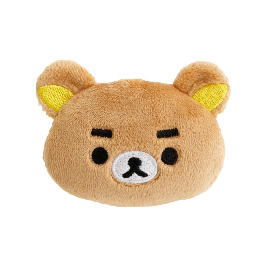 [EYEBROWS RILAKKUMA / Fukuoka Parco] LIMITED "Rilakkuma Store Manager" Plush Badge - Rosey’s Kawaii Shop