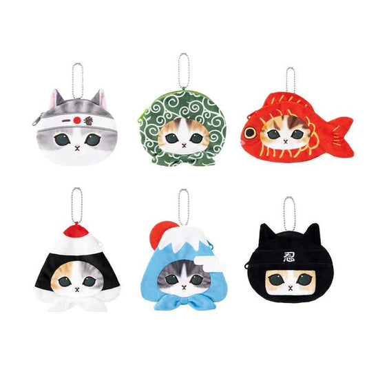 [FACE POUCH] "Mofusand Japanese Spirit" Blind Bag - Rosey’s Kawaii Shop