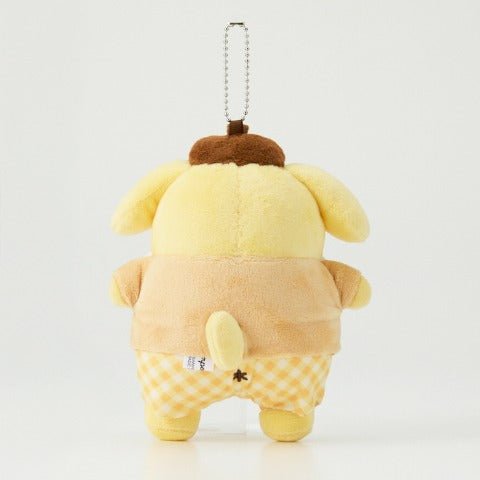 [FANCY OUTFIT] "Pompompurin" Plush Keychain - Rosey’s Kawaii Shop