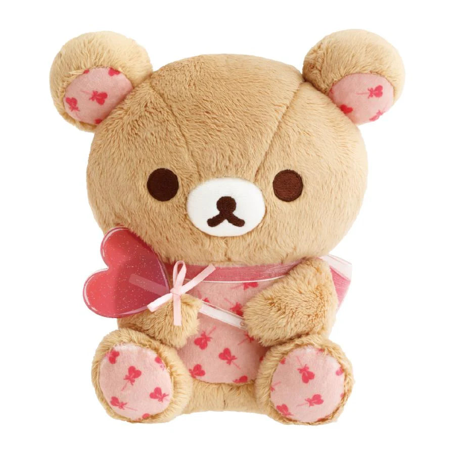 [RILAKKUMA] LIMITED "Rilakkuma Store Heart Lollipop Candy" Plush