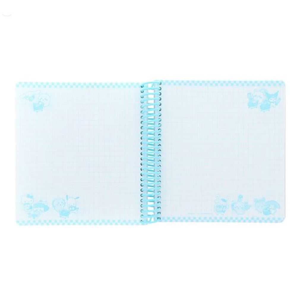 [BLUE] "Chiikawa x Sanrio" Square Notebook