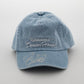 "Rilakkuma Denim House" White Embroidered Cap