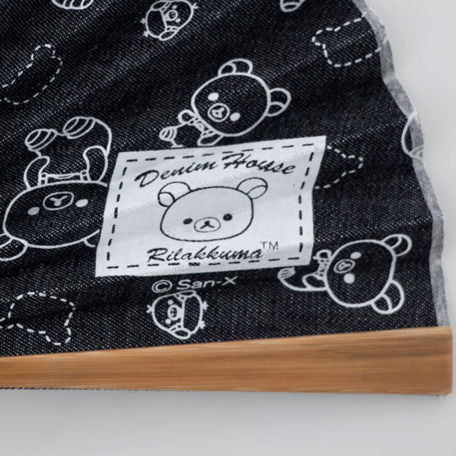 "Rilakkuma Denim House" Folding Fan