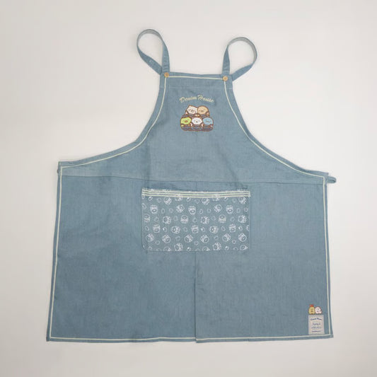 "Sumikko Gurashi Denim House" Long Apron