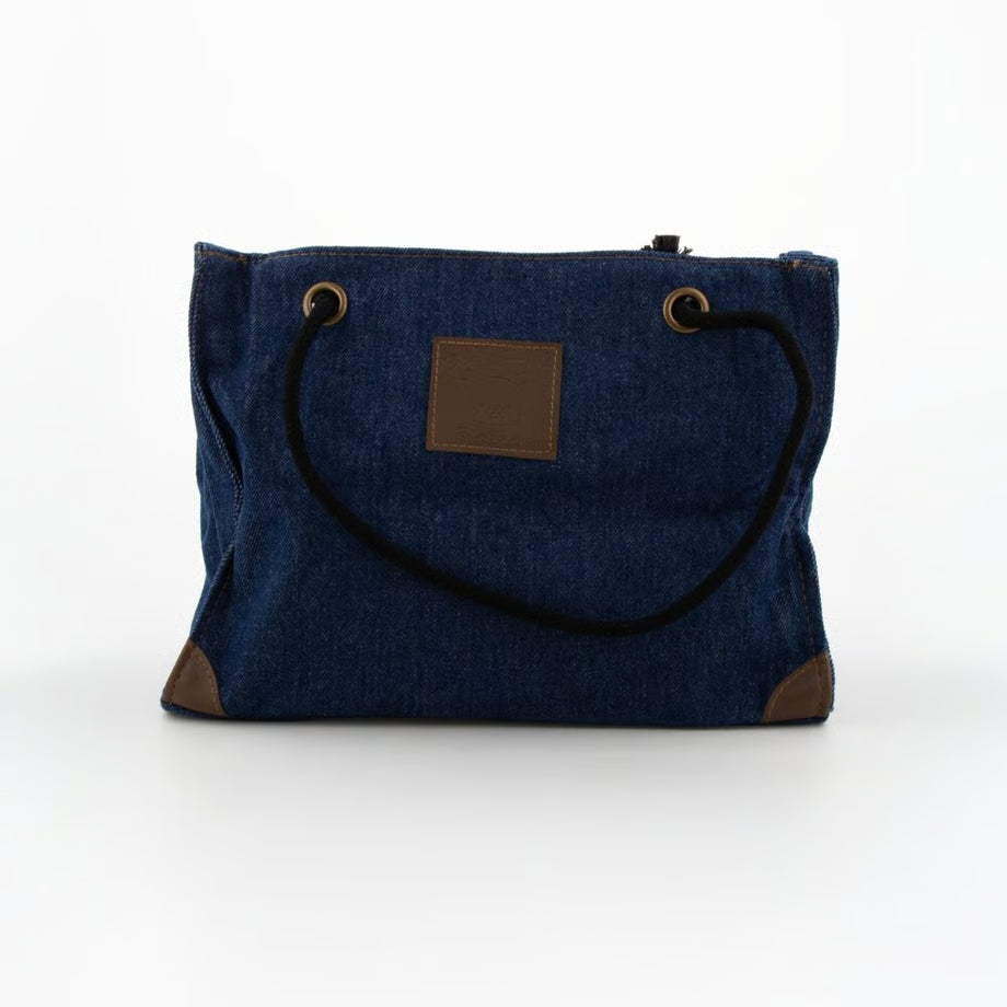 "Rilakkuma Denim House" Mini Tote Bag