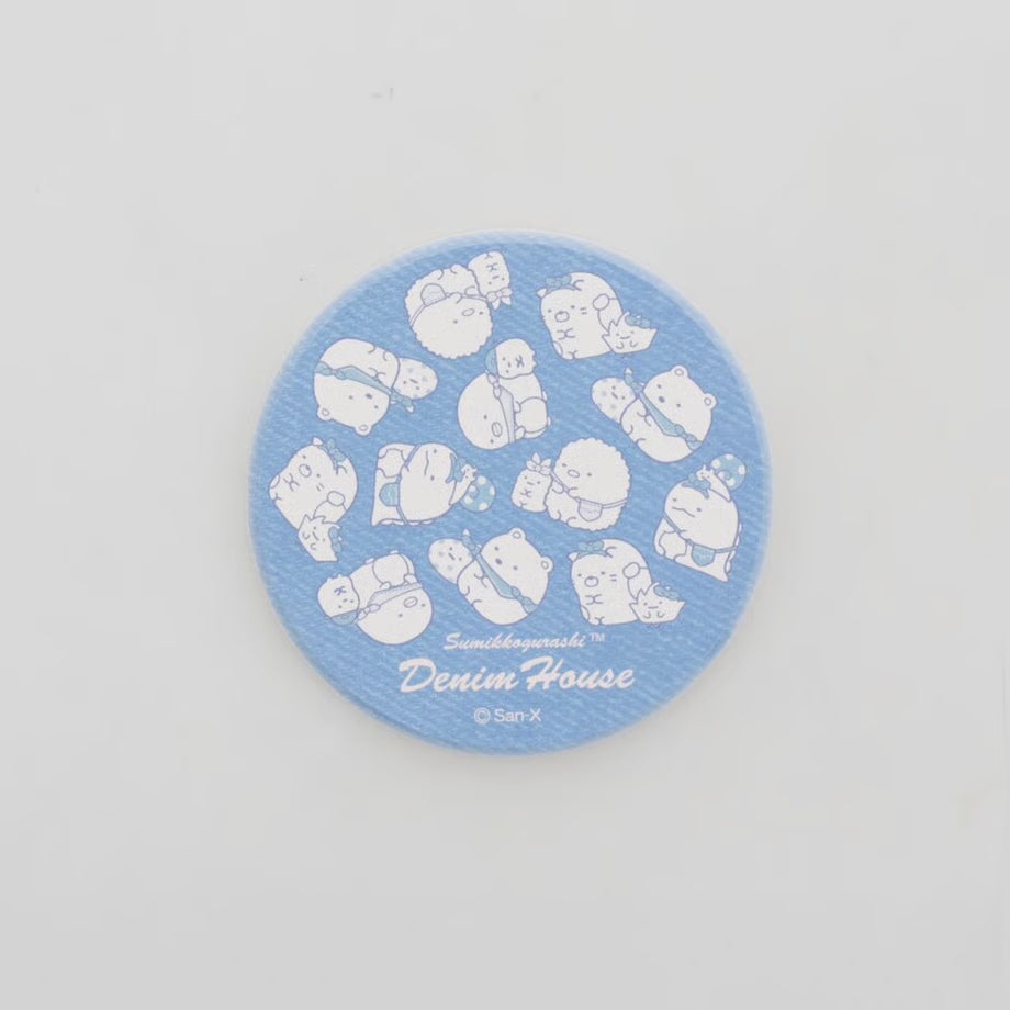 [SCATTERED] "Sumikko Gurashi Denim House" Coaster